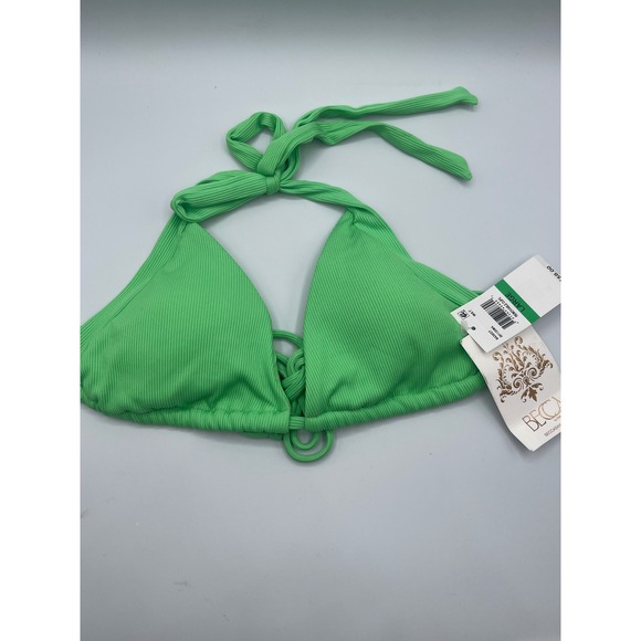 BECCA by Rebecca Virtue Other - Becca Mint Triangle Bikini Swim‎ Bikini Top Women's Size Large